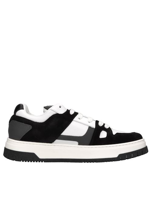 Sneakers in pelle e camoscio DSQUARED2 | 79198 CROSTABIANCO-NERO-GRIGIO